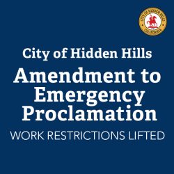 Amendment To Local Emergency Orders